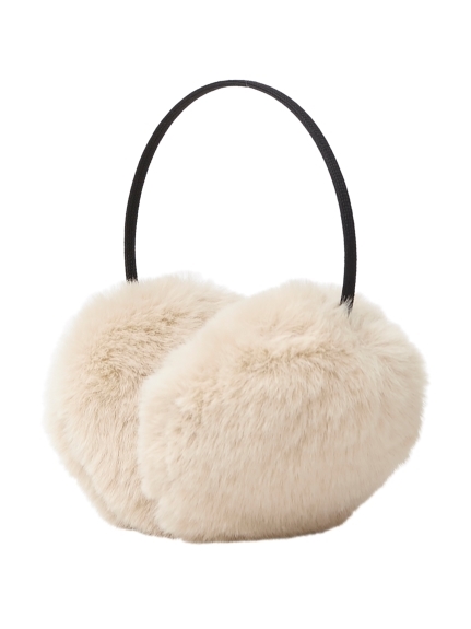 【帽子】 エスタ (estaa) イヤーマフラー フェイクファー 【公式ムーンバット】 レディース 細アーム ふわふわ ギフト ギフト（帽子/イヤーマフ）の詳細画像