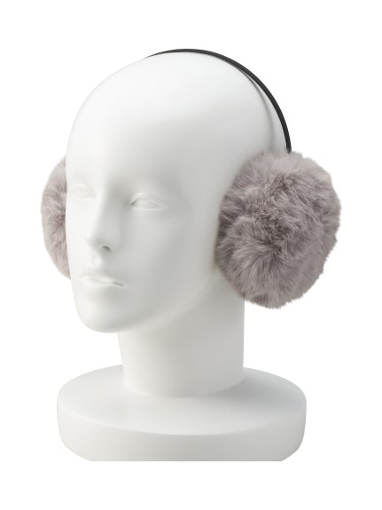 【帽子】 エスタ (estaa) イヤーマフラー フェイクファー 【公式ムーンバット】 レディース 細アーム ふわふわ ギフト ギフト（帽子/イヤーマフ）の詳細画像