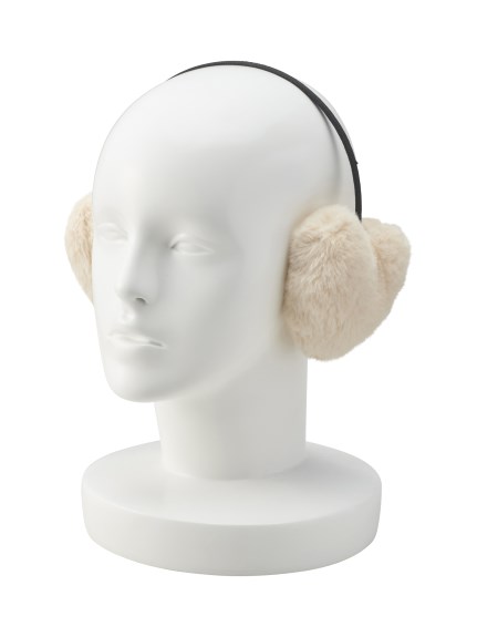 エスタ (estaa) イヤーマフラー ハート型 【公式ムーンバット】 イヤマフ フェイクファー（帽子/イヤーマフ）の詳細画像