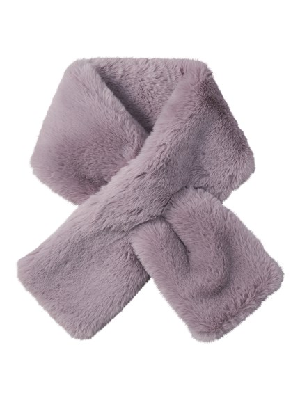 エスタ (estaa) ポメラニアン 無地 マフラー 【公式ムーンバット】 手洗いOK フェイクファー（マフラー・ストール/ファーマフラー・ティペット）の詳細画像