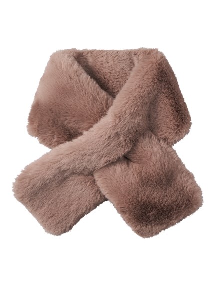 エスタ (estaa) ポメラニアン 無地 マフラー 【公式ムーンバット】 手洗いOK フェイクファー（マフラー・ストール/ファーマフラー・ティペット）の詳細画像