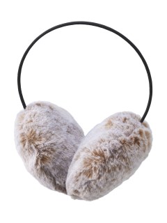エスタ(estaa)のエスタ (estaa) ハスキー 無地 イヤーマフラー 【公式ムーンバット】 フェイクファー イヤーマフ