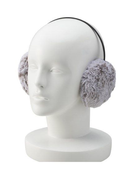 エスタ (estaa) ハスキー 無地 イヤーマフラー 【公式ムーンバット】 フェイクファー（帽子/イヤーマフ）の詳細画像