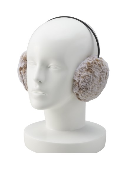 エスタ (estaa) ハスキー 無地 イヤーマフラー 【公式ムーンバット】 フェイクファー（帽子/イヤーマフ）の詳細画像