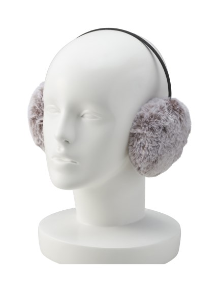 エスタ (estaa) ハスキー 無地 イヤーマフラー 【公式ムーンバット】 フェイクファー（帽子/イヤーマフ）の詳細画像