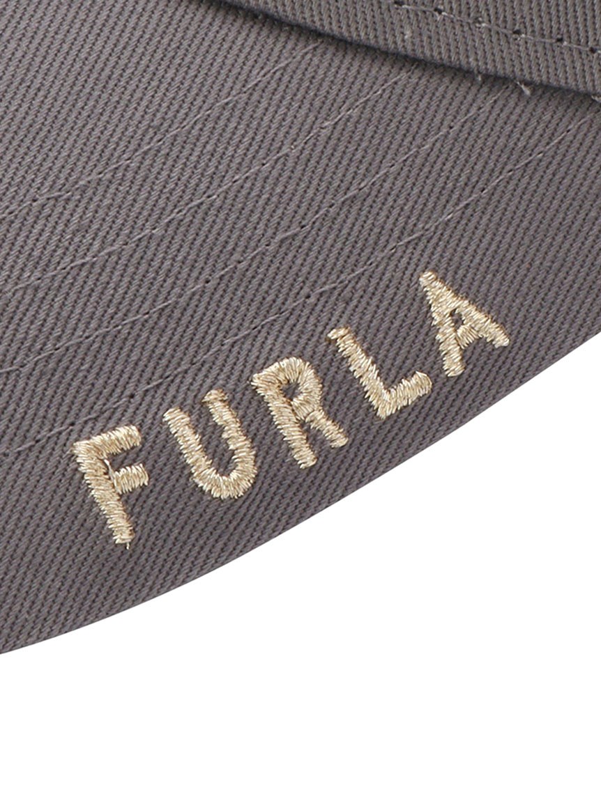 帽子】フルラ (FURLA) ロゴ刺繍キャップ UV , ウォッシャブル 帽子】フルラ (FURLA) ロゴ刺繍キャップ UV , ウォッシャブル