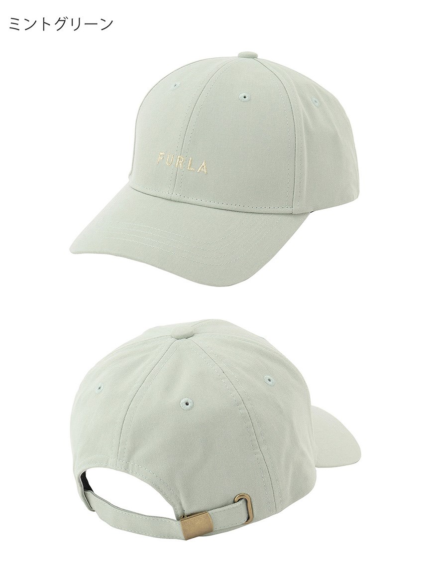 帽子】フルラ (FURLA) フロントロゴ刺繍キャップ(キャップ)|FURLA 帽子】フルラ (FURLA) フロントロゴ刺繍キャップ(キャップ)|FURLA