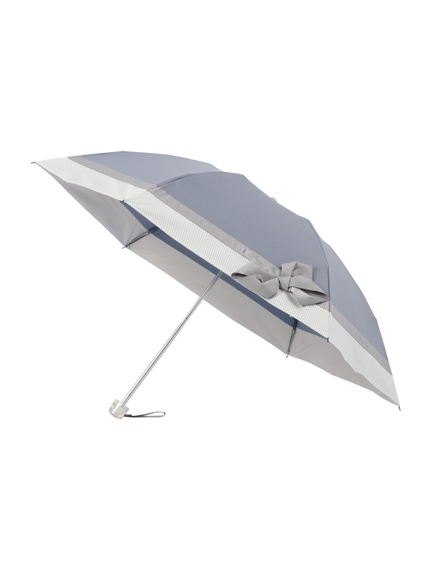 日傘】ランバン オン ブルー(LANVIN en Bleu) ビジューリボン 晴雨兼用