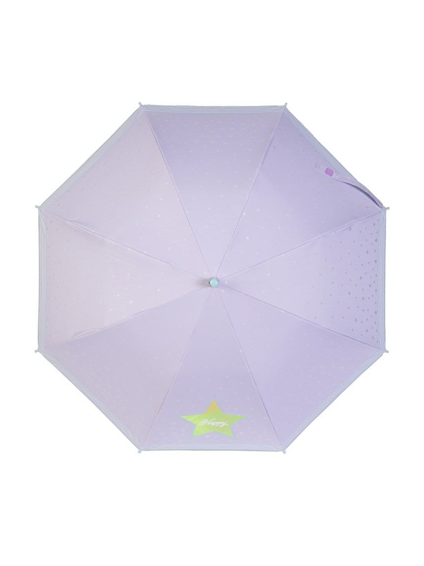 日傘】チップス（TIPS) ビニール窓 星 オーロラ 長傘 【公式
